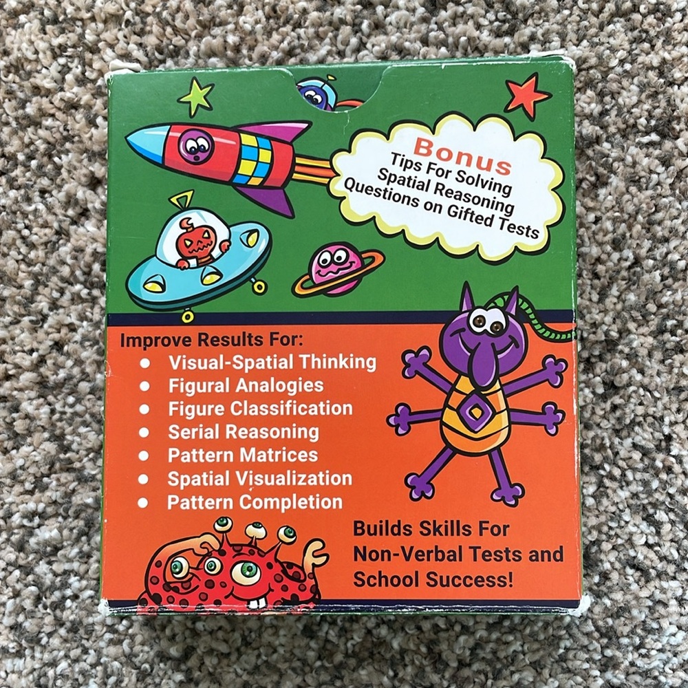 Gifted Learning Flash Cards Set - Social, Testing, Math - Picture 4 of 4